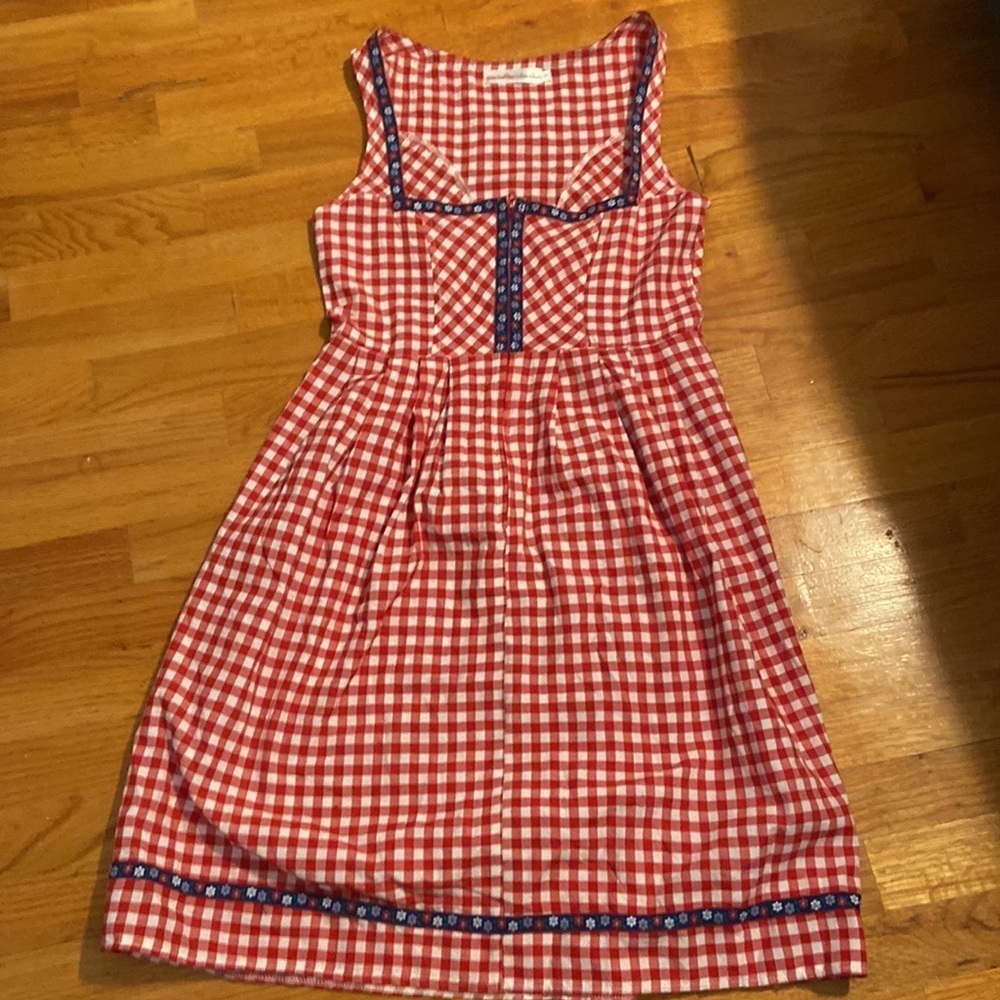 Women’s Costume Collectuon dress. Red/white. Size S